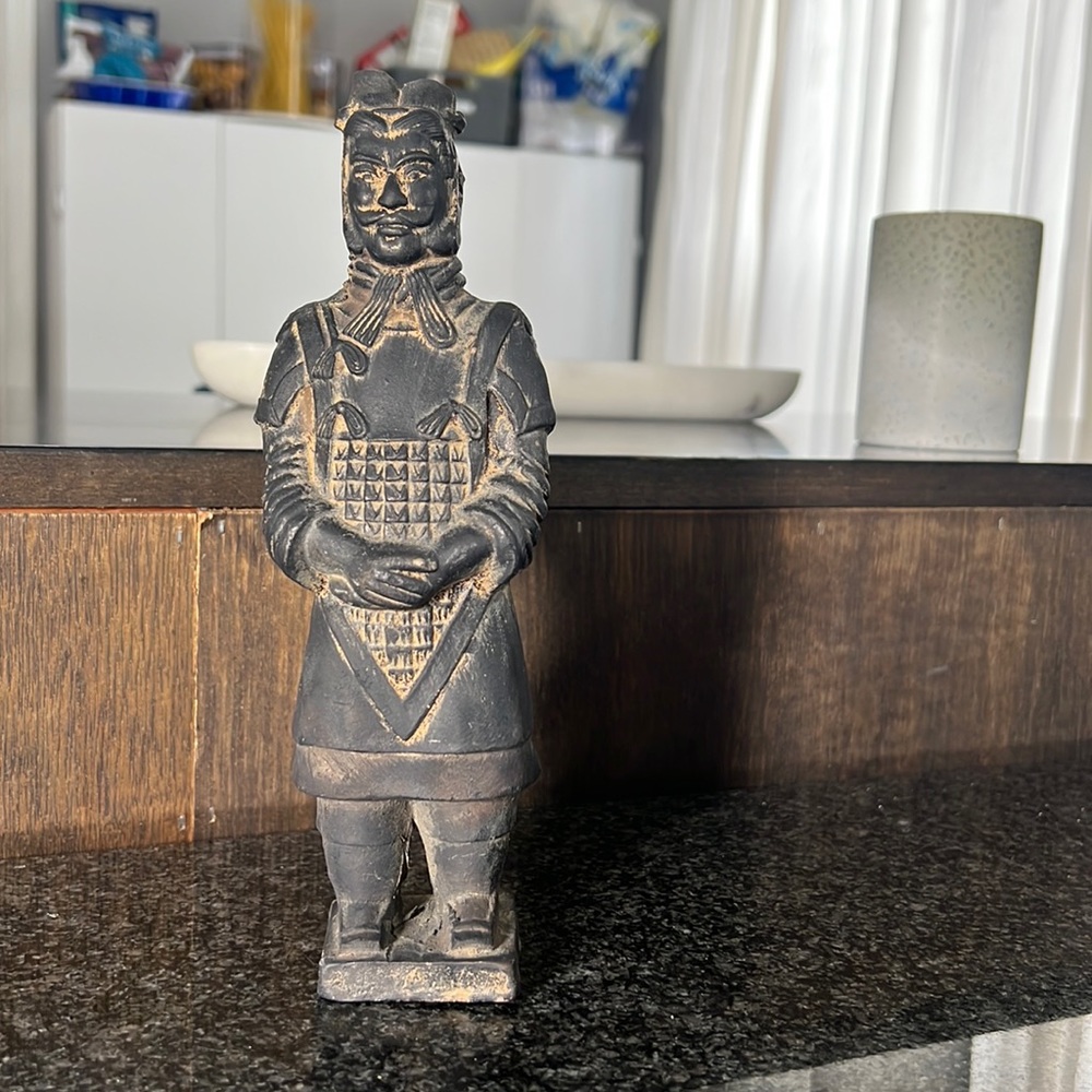 Modern Reproduction Soldier Terracotta Army of Qin Shi
Huang Clay Crafted 1970